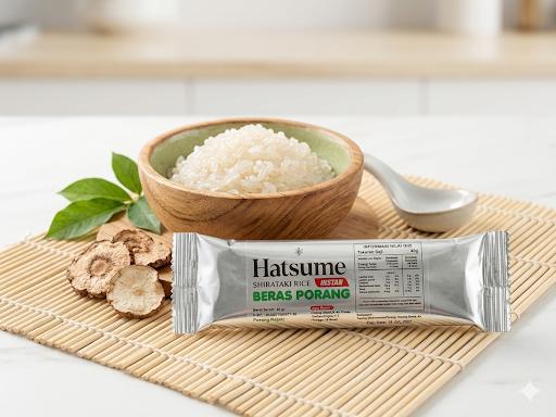 Hatsume Shirataki Rice Instan Beras Porang 40 gram